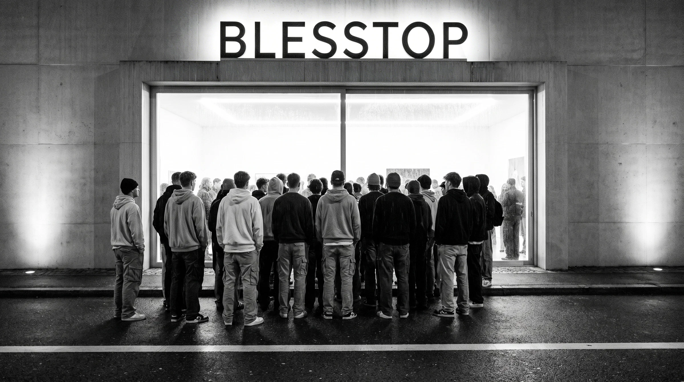 Blesstop showroom and streetwear community