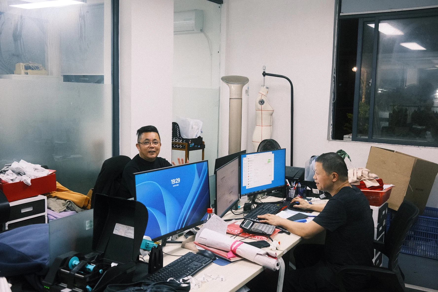 Blesstop product development team at work