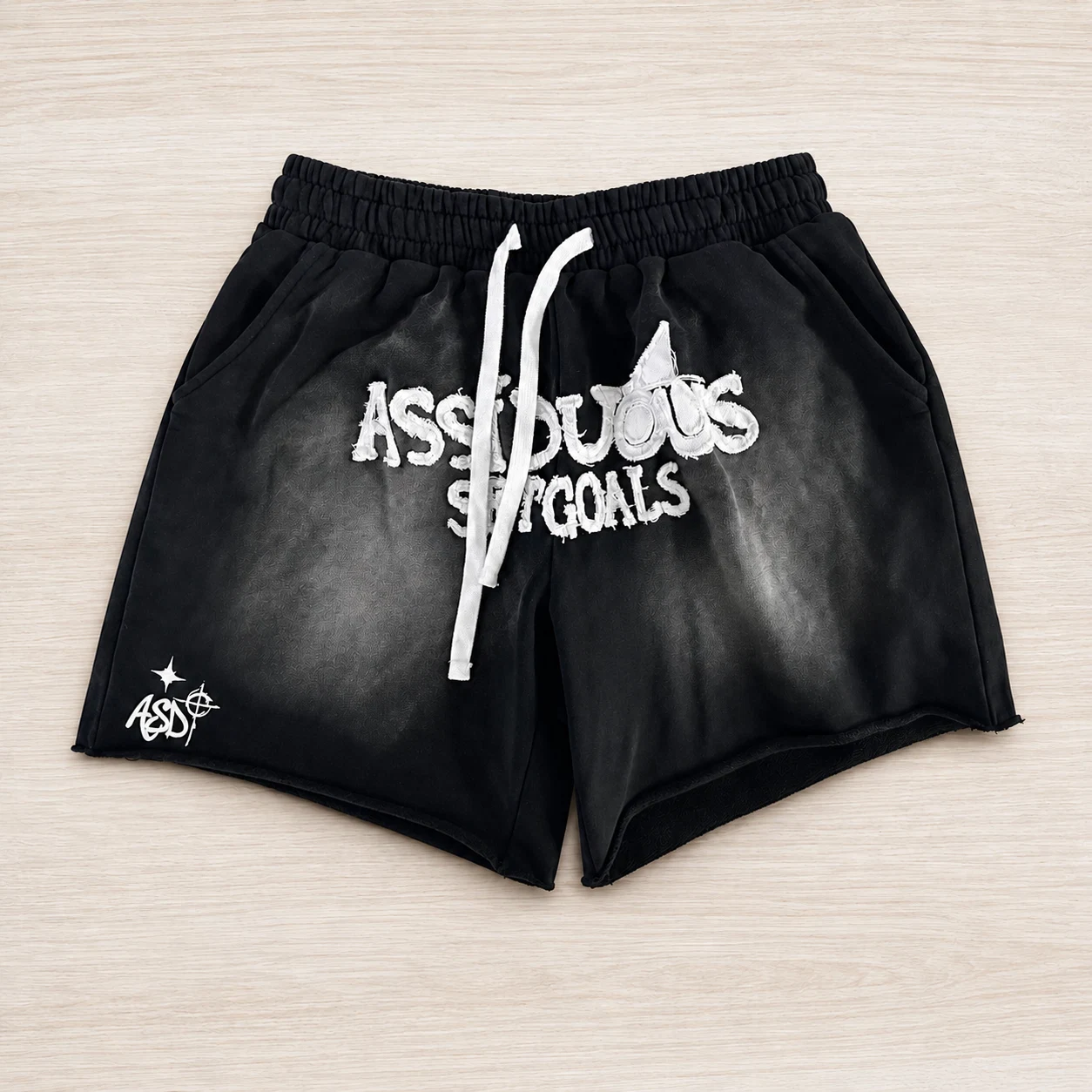 Shorts garment reference for custom streetwear production